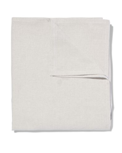 tafelkleed grijs chambray katoen 140x240
