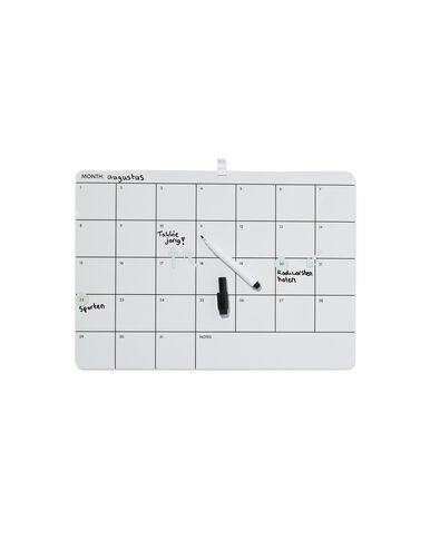 whiteboard 28x39 maandplanner