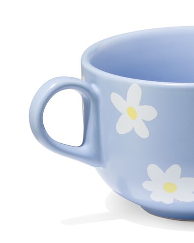 kop en schotel 180ml bloem lila