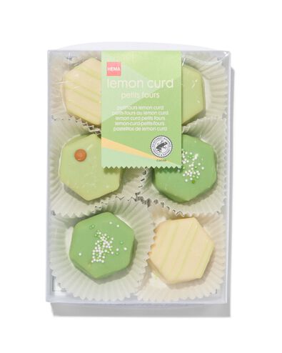 lemon curd petit fours