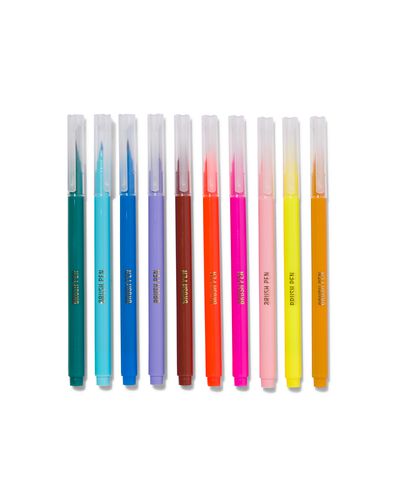 brushpennen - 10 stuks