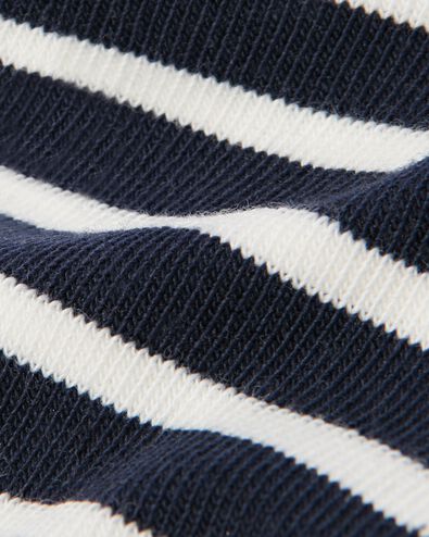 kinder enkelsokken met katoen - 5 paar donkerblauw