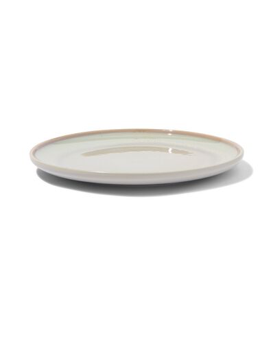dinerbord &Oslash;27cm Helsinki reactief glazuur lichtgrijs