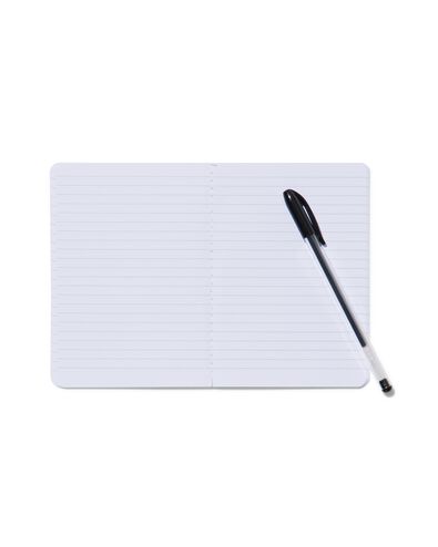 schriften A6 gelinieerd - 3 stuks