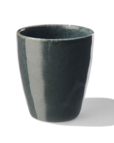 mok 240ml Porto reactief glazuur zwart
