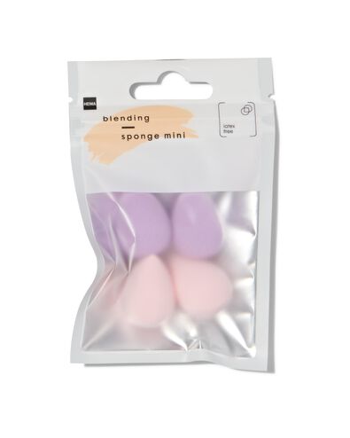 mini blendingsponsjes latexvrij 3cm - 4 stuks