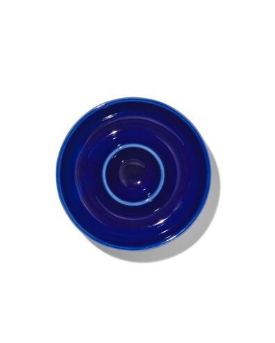 eierdop &Oslash;11.5cm aardewerk blauw
