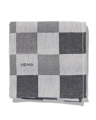 theedoek 65x65 katoen met ruiten