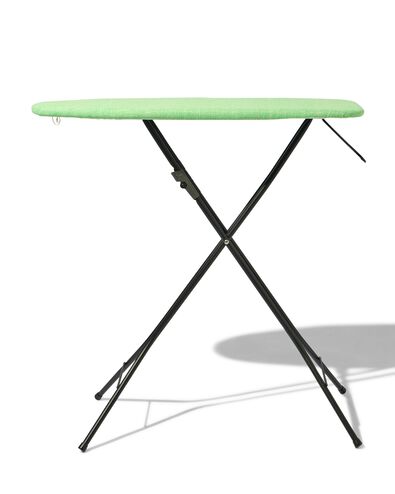 strijkplank met groene overtrek 85x30
