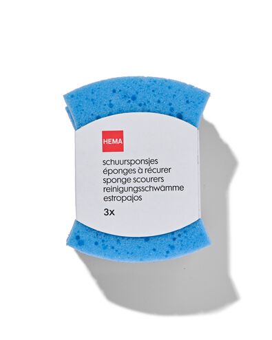 schuursponsjes krasvrij - 3 stuks
