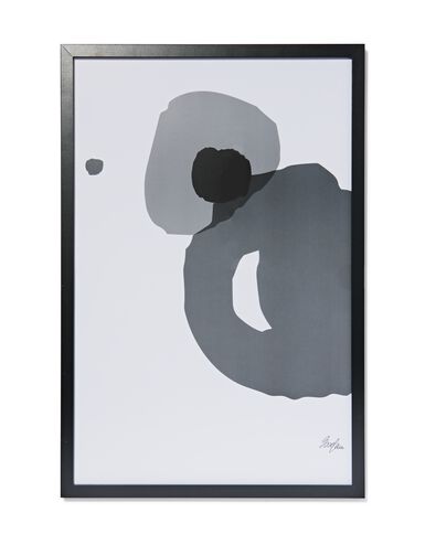 fotolijst 40x60 hout zwart