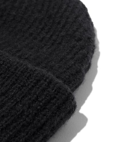 dames muts beanie met wol