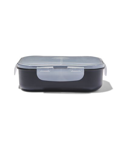 lunchbox losse compartimenten zwart