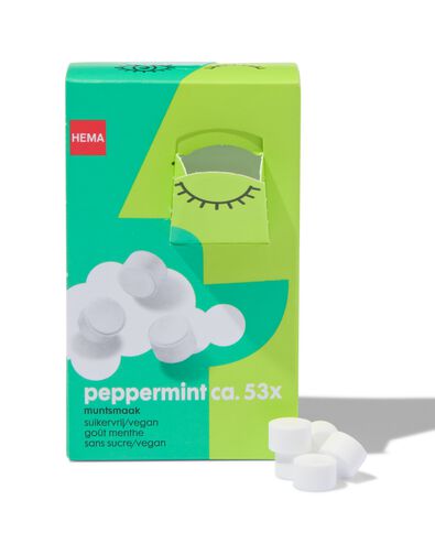 suikervrije pastilles peppermint - 53 stuks