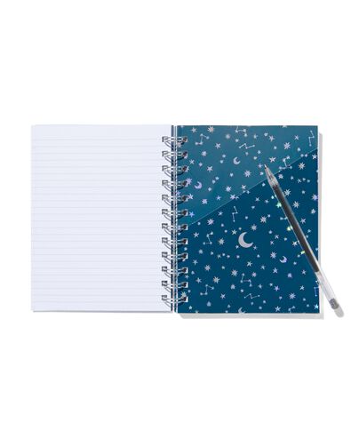 insteek notitieboek met spiraal 16.5x12.5 gelinieerd
