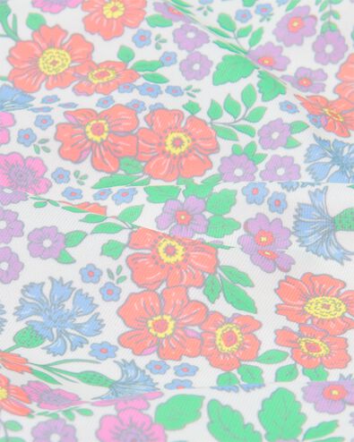 kinder bikini met bloemen multi