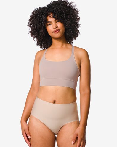 medium corrigerende slip hoge taille beige