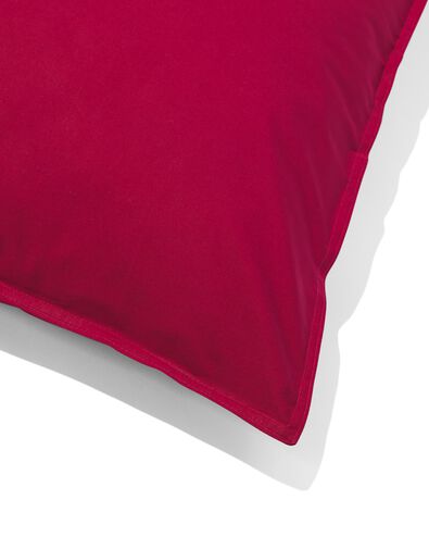 LINDA. kussensloop percal 60x70 royaal rood
