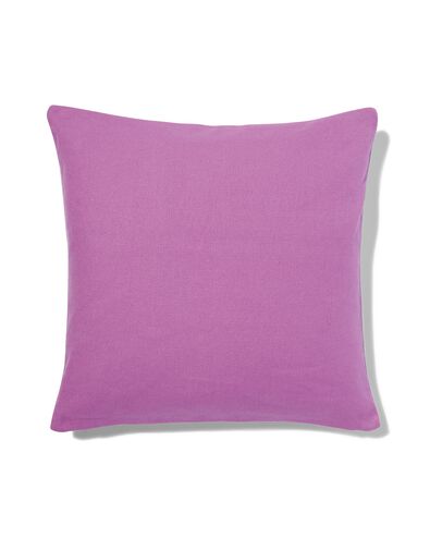 kussenhoes katoen 50x50 lila