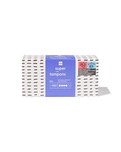 tampons super - 32 stuks