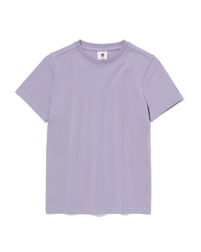 kinder t-shirt paars