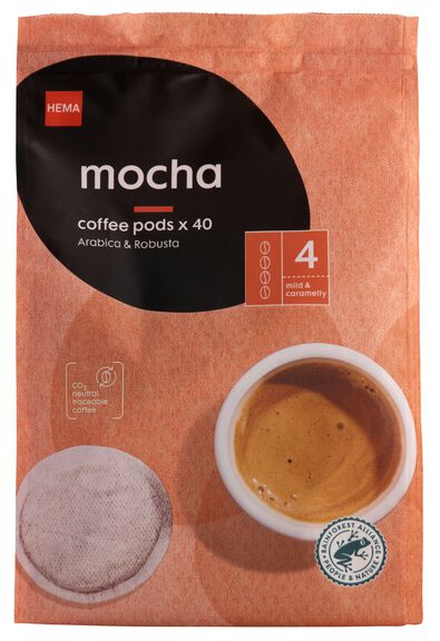 koffiepads mokka - 40 stuks