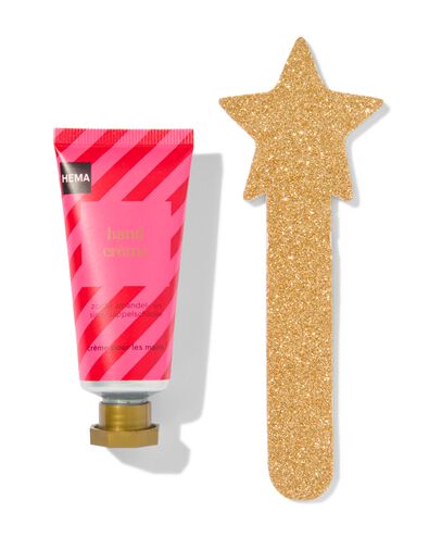 handcr&egrave;me 30gram en nagelvijl cadeauset