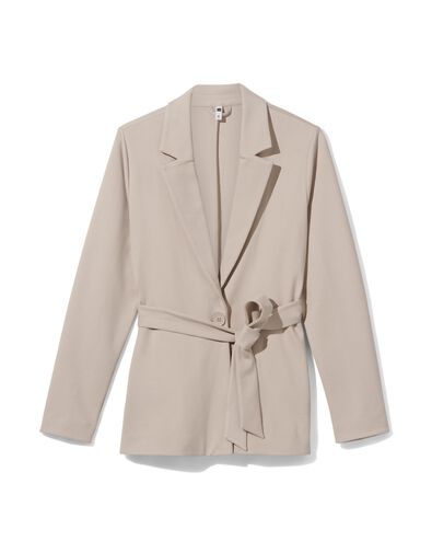 damesblazer Ellis zand