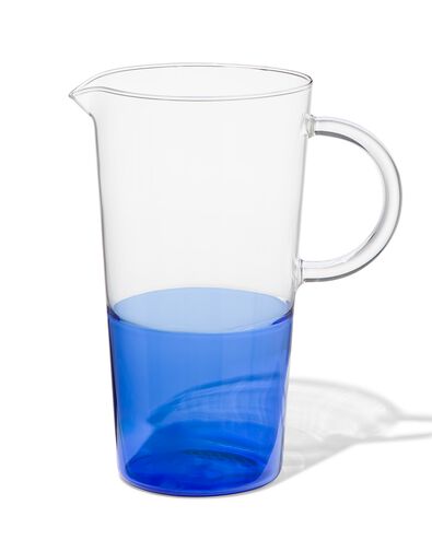 karaf 1.6L glas met blauw