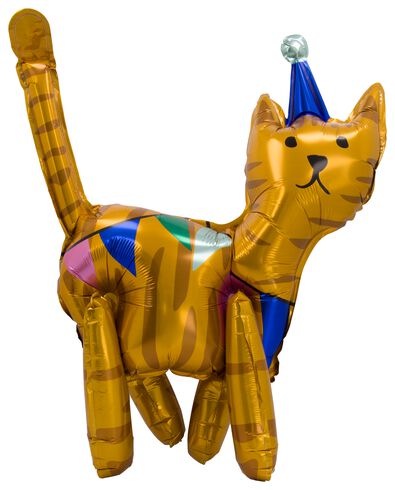 folieballon 3D 65cm hoog - kat