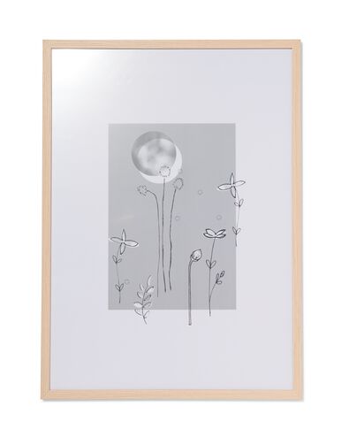 fotolijst 50x70 hout naturel