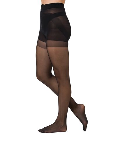 push-up panty 20 denier zwart