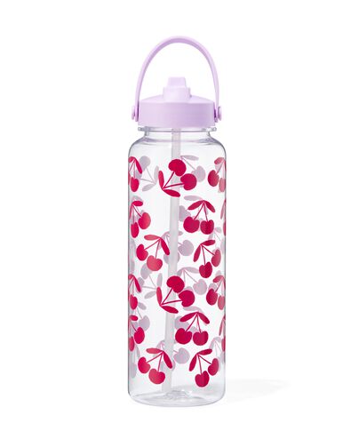 waterfles XXL 1150ml kersen