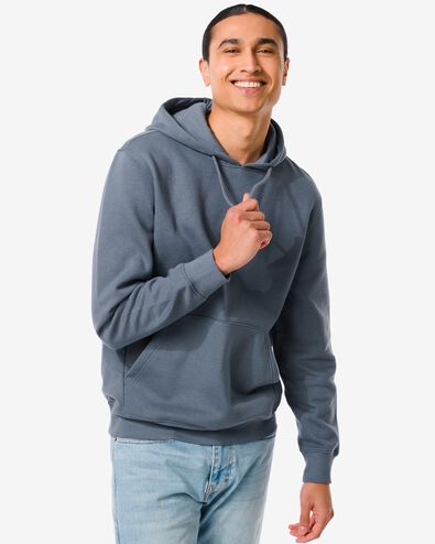 herenhoodie grijs