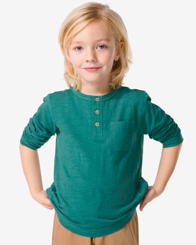 kindershirt  groen
