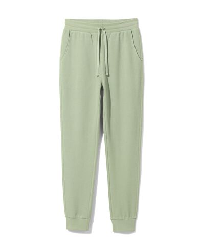 heren sweatbroek pique groen