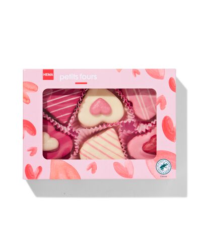 petit fours harten - 6 stuks