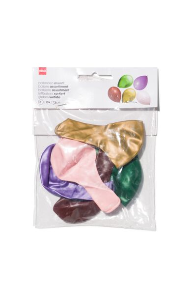 ballonnen mix &Oslash;23cm - 10 stuks