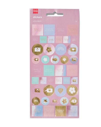 stickervellen 19x10 - 3 stuks