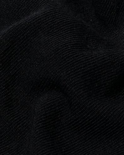 heren sneakersokken - 5 paar zwart