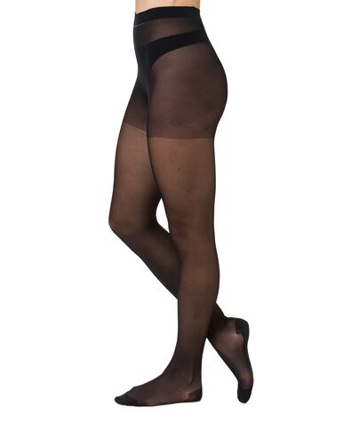comfort panty matt-mousse 30 denier zwart