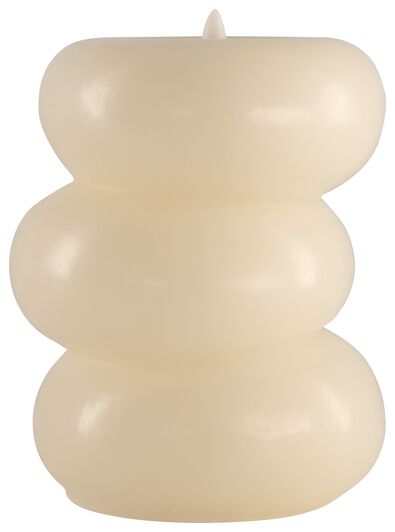 LED kaars &Oslash;10x12.5 ivoor