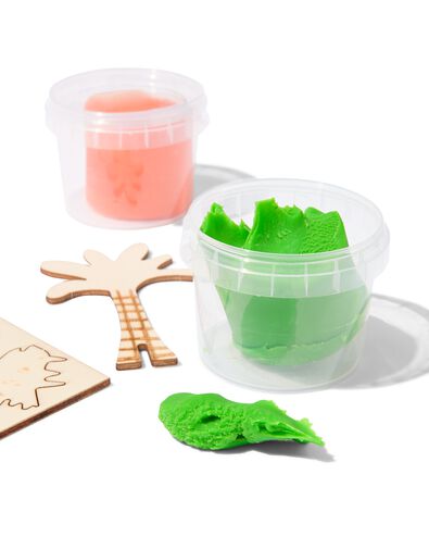 kleiset dino met 3 kleuren