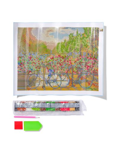diamond painting fietsen 30x40