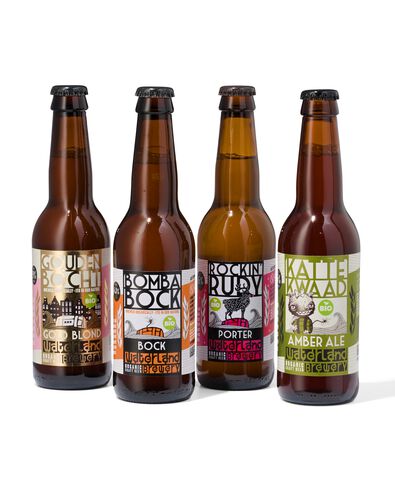 waterland brewery giftpack bio 0.33L - 4 stuks