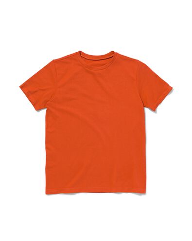 naadloos kinder sportshirt oranje