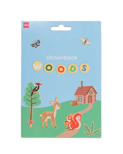 stickerboek bos