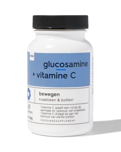 glucosamine + vitamine C - 60 stuks