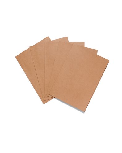 dossiermappen kraft A4 - 10 stuks