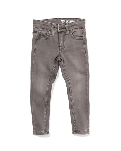kinder jeans skinny fit grijs
